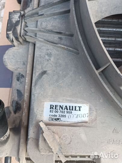Пакет радиаторов Renault logan 1