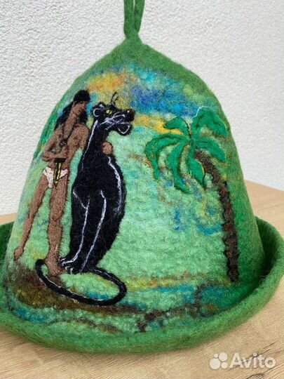 Банная шапка 