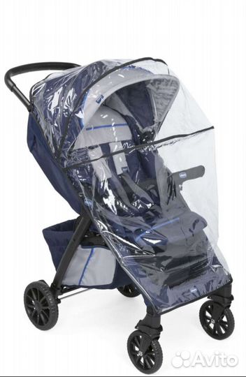 Прогулочная коляска Chicco Kwik.One, blueprint