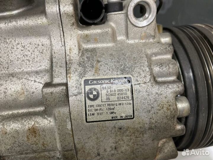 Компрессор кондиционера Bmw X5 E53 M54B30 2005