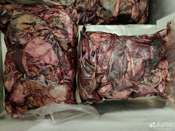 Обрезь корм мясо для собак Оленина