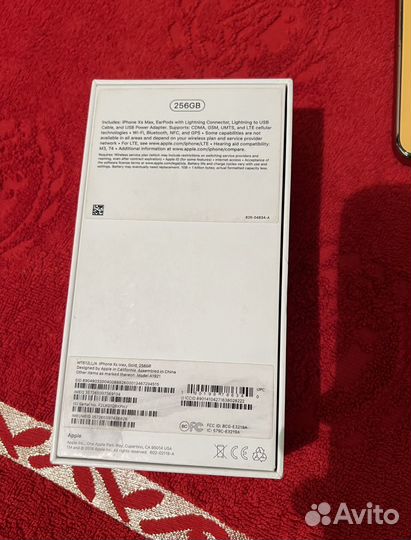 iPhone Xs Max, 256 ГБ
