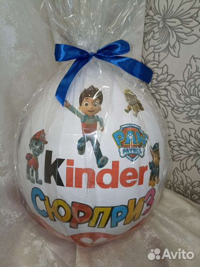 Киндер сюрприз большой бокс щенячий патруль