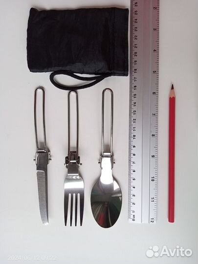 Ложка вилка складная