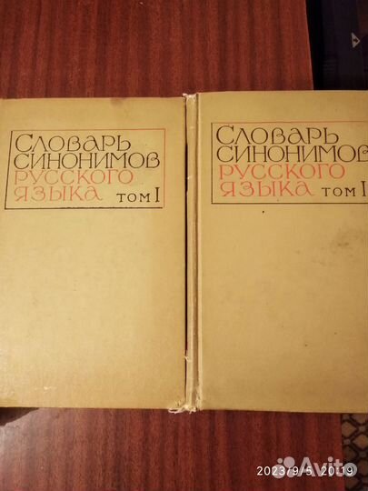 Словарь, два тома