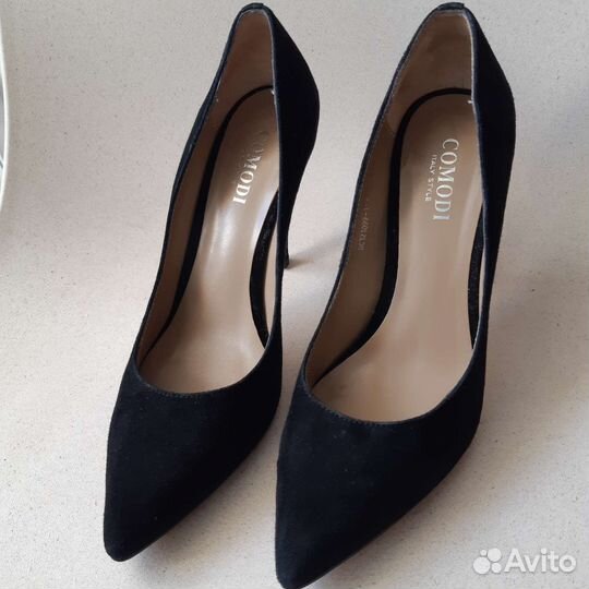 Туфли замшевые comodi