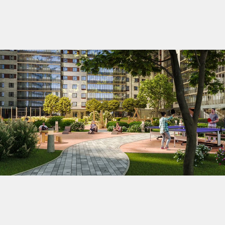 2-к. квартира, 59,2 м², 7/12 эт.