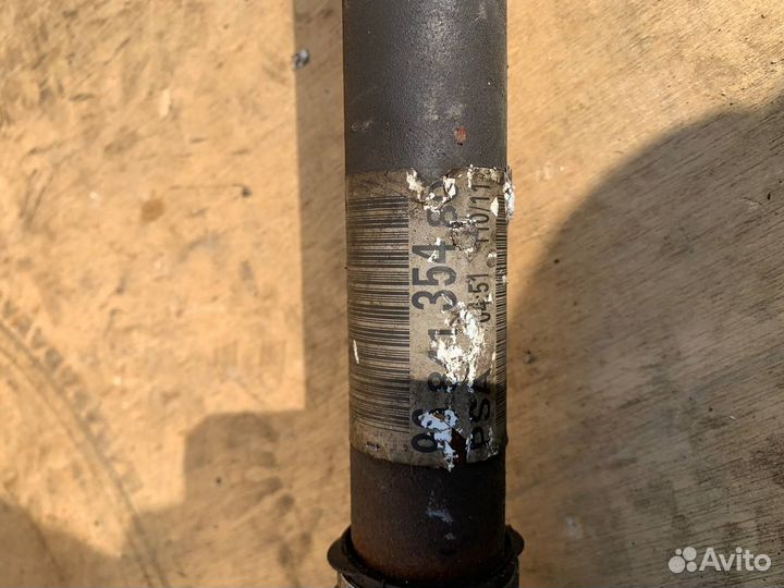 Привод передний правый Citroen DS 4 C4 b7 EP6CDT