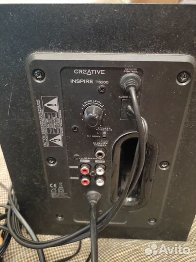 Аудиосистема для компьютера creative inspire T6200