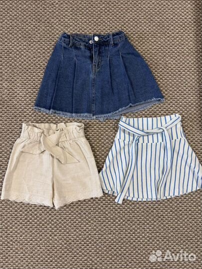 Пакет летних вещей на девочку 110-116-122