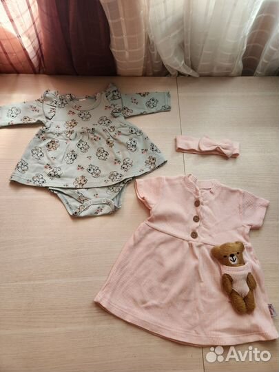 Платье для девочки 62