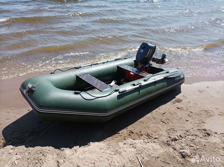 Надувная лодка пвх и Yamaha 5