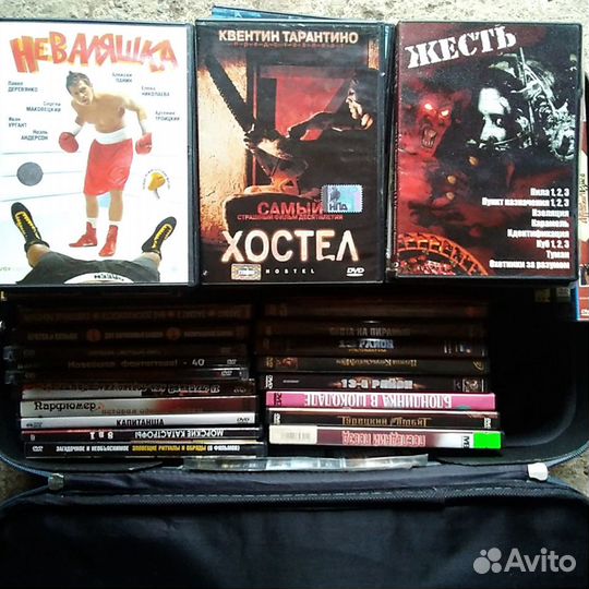 Диски с фильмами. Более 100 дисков