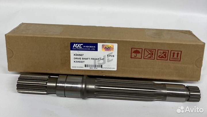 Вал приводной передний K3V63BDT KJC
