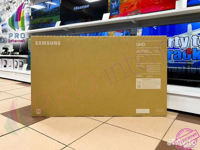 Новый люксовый телевизор Samsung 7100 U 50
