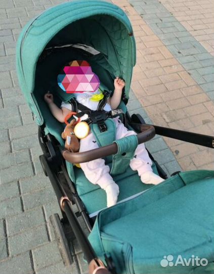 Модульная коляска carrello epica 2 в 1