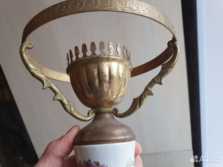 Настольный светильник бронза