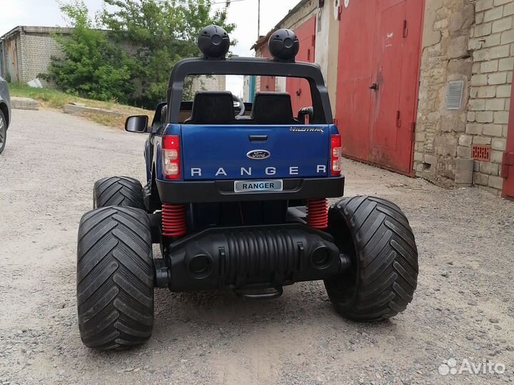 Детская электромашинка Ford Ranger Monster Truck
