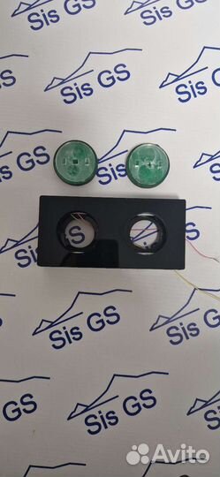 Блок управления отопителя LED 2110 старая панель