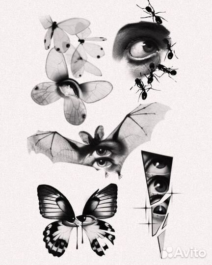 Модель на татуировку