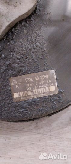 Главный тормозной цилиндр Mazda Mazda 3 BK Z6