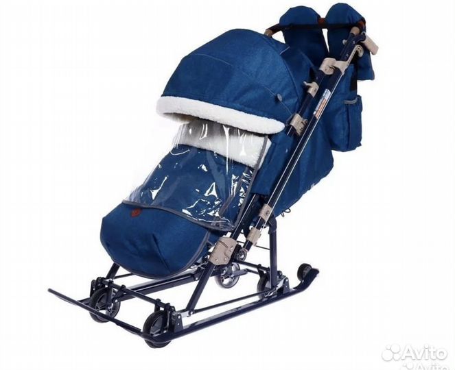 Санки коляска ника 7 8