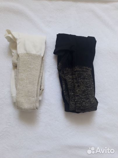 Детские колготки, новые, на 31-34 р., набор 2 шт