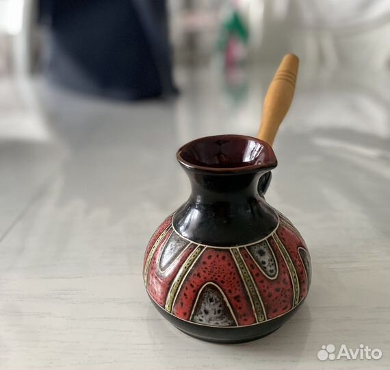 Турка для кофе керамическая