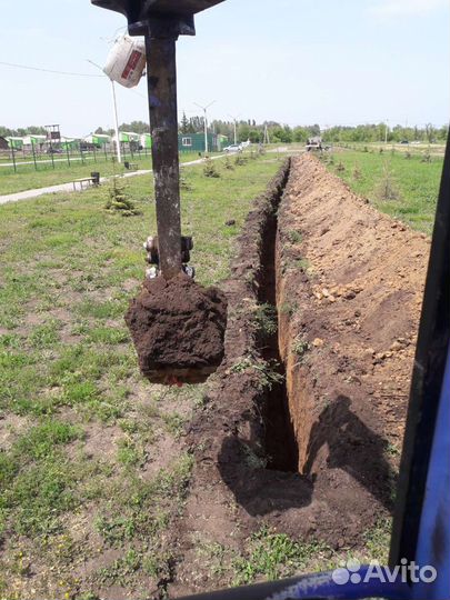 Услуги, мини-экскаватора, прокол