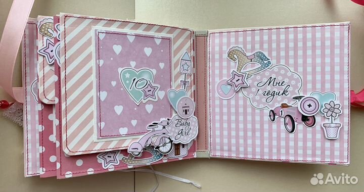 Альбом для фотографий детский ручной работы