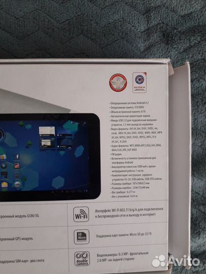 Планшет на запчасти