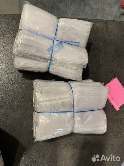 Мешочек органза белый