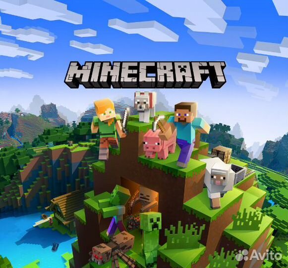 Minecraft для PS4/PS5 Майнкрафт на русском