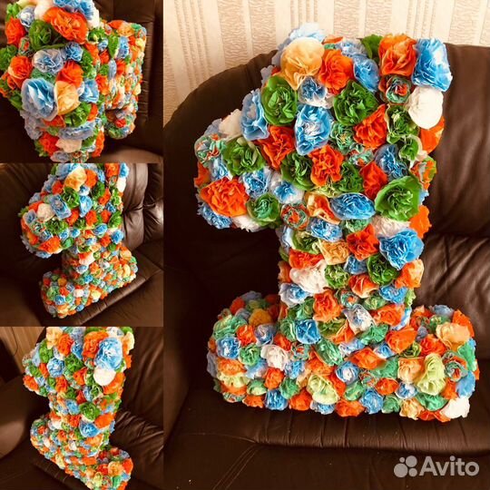 Цифра 1, 2, 3, 5, 8 на день рождения