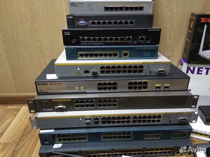 Коммутаторы, роутеры