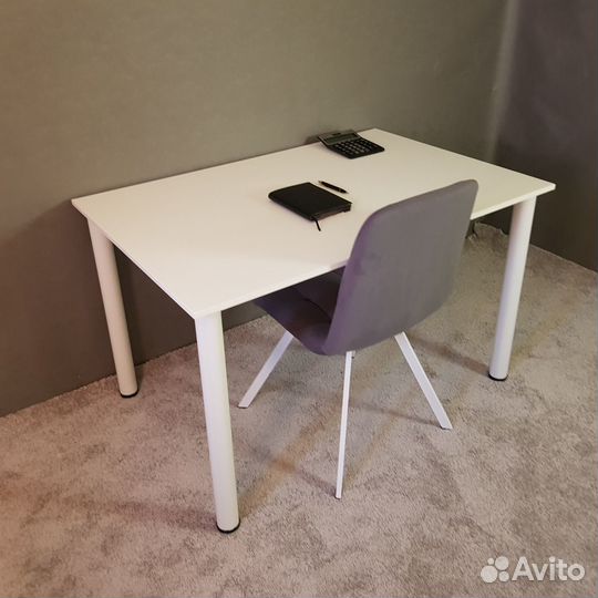 Письменный стол 120*80 с Белыми ножками
