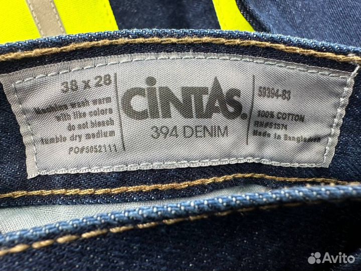 Джинсы рабочие Cintas XL (w38 l28) новые