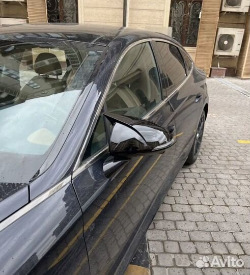 Накладки на зеркала Hyundai Sonata 8