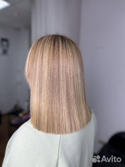 Кератиновое выпрямление