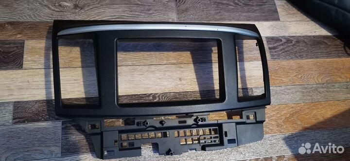 2din рамка Mitsubishi lancer 10