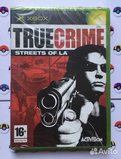 True Crime: Streets of LA Xbox Original Новый Диск