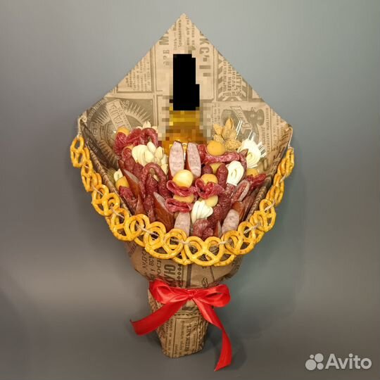 Мужские букеты съедобные