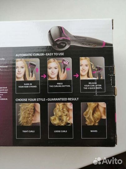 Щипцы для завивки Rowenta