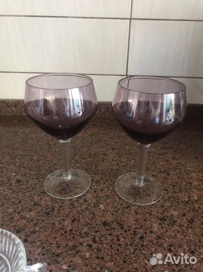 Фужеры, подсвечники