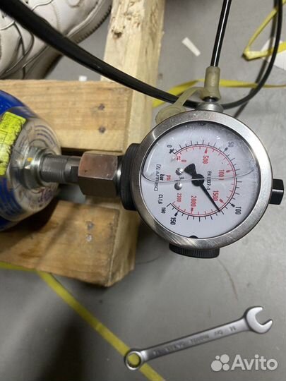 Заправка гидроаккумуляторов азотом