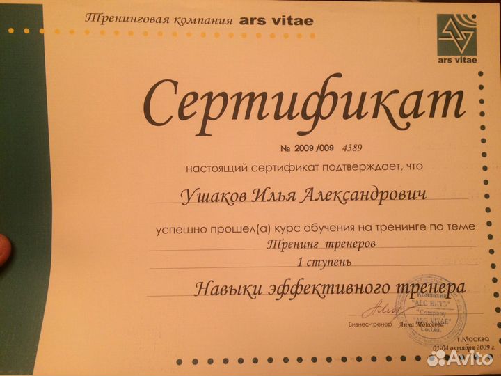 Бизнес-тренинг с поддержкой