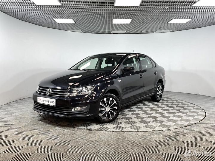 Volkswagen Polo 1.6 AT, 2020, 64 291 км