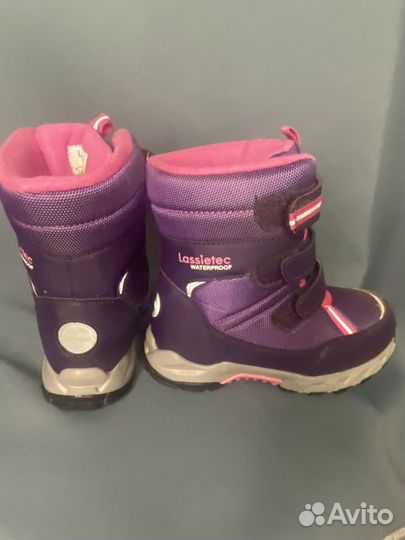 Зимние сапожки для девочки 29 размер