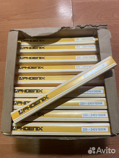 Лампы галогеновые phoenix 1000w R7s 40шт