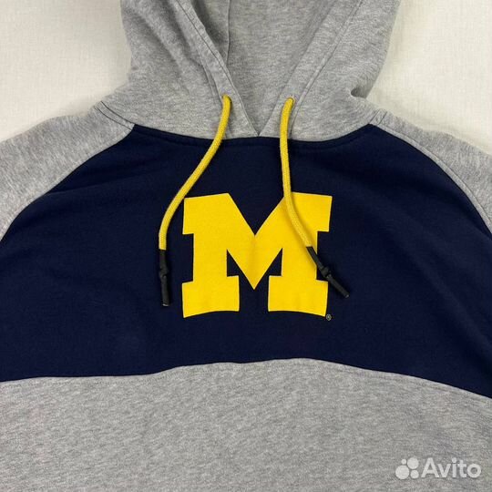 Винтажное худи Champion Michigan Wolverines